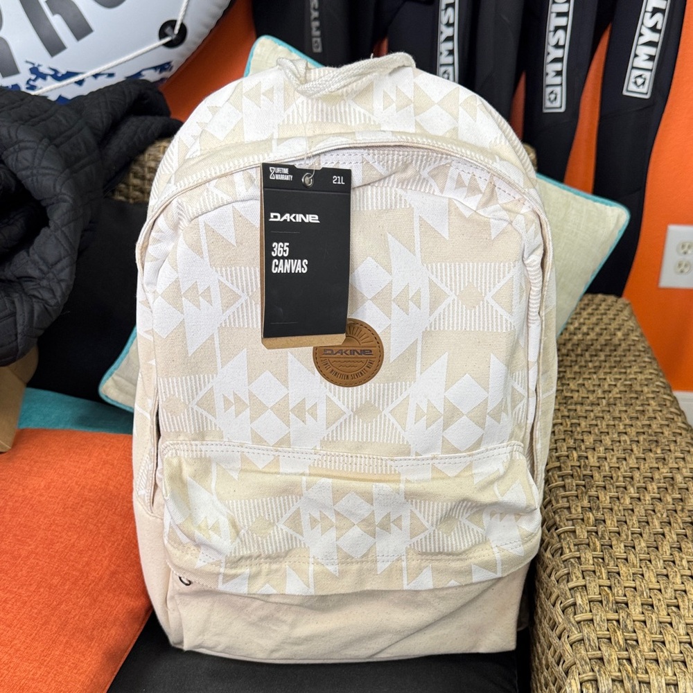 Dakine Cream Geometric Backpack